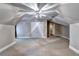 Finished attic bedroom featuring neutral carpeting, and natural light at 3871 River Mansion Dr, Peachtree Corners, GA 30096