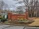 Community entrance sign, welcoming residents to Wedgewood with well-maintained landscaping at 6353 Wedgeview Ct, Tucker, GA 30084