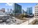 View of the city skyline from the building's roof at 1421 Peachtree Ne St # 310, Atlanta, GA 30309