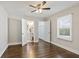 Charming bedroom with hardwood flooring and convenient access to the bathroom and walk-in closet at 1084 Fairburn Nw Rd, Atlanta, GA 30331