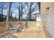 Relaxing outdoor deck with outdoor seating, perfect for creating a cozy outdoor atmosphere at 1084 Fairburn Nw Rd, Atlanta, GA 30331