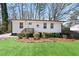 Charming single-story home with a landscaped front yard, complemented by a quaint entrance and fresh exterior at 1084 Fairburn Nw Rd, Atlanta, GA 30331
