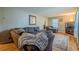 Cozy living room featuring hardwood floors, comfortable sofa, and plenty of natural light at 2194 Freydale Se Rd, Marietta, GA 30067