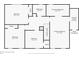 Second floor plan showcasing bedrooms, bathrooms, and closet space at 3559 Turtle Cove Se Ct, Marietta, GA 30067