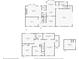 Combined first and second floor plans with a bonus room at 3559 Turtle Cove Se Ct, Marietta, GA 30067