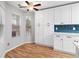 Bright kitchen features ample cabinet space, stainless steel appliances, and breakfast nook with natural light at 3549 Daventry Nw Ln, Kennesaw, GA 30144