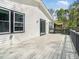 Inviting back deck with gray wood and black railing, perfect for outdoor relaxation and entertaining at 117 Spring St, Stockbridge, GA 30281
