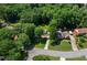 An aerial view showcases a house nestled among lush trees and a well-manicured lawn at 4745 Masters Ct, Duluth, GA 30096