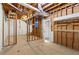 Unfinished basement space shows exposed ductwork and the exposed ceiling joists at 4745 Masters Ct, Duluth, GA 30096