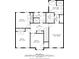 The floor plan shows a primary bedroom, primary bath, hall bath, and three other bedrooms at 4745 Masters Ct, Duluth, GA 30096