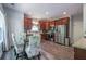 Well-equipped kitchen with stainless steel appliances, ample cabinets, and a center island with seating at 108 Spring View Br, Dallas, GA 30157