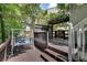 Outdoor back deck with wooden flooring and railings, ideal for entertaining or relaxation at 2429 Brookgreen Nw Commons, Kennesaw, GA 30144