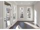 Bright room with three windows and a glass door with a view at 280 Briscoe Way # 38, Alpharetta, GA 30009