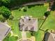Expansive, lush backyard showcasing a beautifully landscaped property with a privacy fence at 1539 School House Run, Dacula, GA 30019