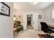 Inviting office with french doors offers a versatile space for work and relaxation at 1530 Parkside Village Dr, Cumming, GA 30040