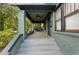 Inviting front porch featuring brick columns, covered ceiling, and steps leading up to the entrance at 531 Atlanta Se Ave, Atlanta, GA 30315
