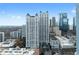 Multiple towers that are part of the city skyline view, with greenery nearby on a sunny day at 199 14Th Ne St # 3003, Atlanta, GA 30309