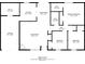 Well-designed floor plan with open living spaces, a primary bedroom, and a convenient kitchen and dining area at 914 Hemingway Rd, Stone Mountain, GA 30088