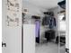 Organized walk-in closet with shelving and clothing racks for ample storage space at 2736 Bell Se Dr, Smyrna, GA 30080