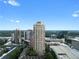 Breathtaking aerial view showcasing the city skyline and lush green trees surrounding the building at 3475 Oak Valley Ne Rd # 2820, Atlanta, GA 30326