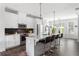 Spacious kitchen features a large island, stainless steel appliances, and ample counter space at 1190 Buice Lake Pkwy, Acworth, GA 30102