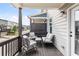 Relaxing outdoor porch with comfortable seating and neighborhood views at 1190 Buice Lake Pkwy, Acworth, GA 30102