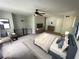 Comfortable bedroom featuring neutral carpet and an attached spiral staircase at 4701 Flat Shoals Rd # 68D, Union City, GA 30291