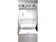 Image showcasing a white stacked washer and dryer unit in the condo's laundry area at 4701 Flat Shoals Rd # 25F, Union City, GA 30291