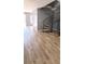 Spacious living room showcasing hardwood floors and a unique staircase at 4701 Flat Shoals Rd # 25F, Union City, GA 30291