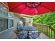 Spacious back deck, perfect for outdoor dining and entertaining at 1137 Eagles Nest Cir, Carrollton, GA 30116