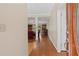 The home's foyer has an open floor plan leading to a living area with hardwood floors and recessed lighting at 1950 Lower Burris Rd, Canton, GA 30114