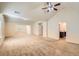 Expansive bonus room features vaulted ceilings, neutral carpet, and an en suite bathroom for convenience at 3677 Trillium Forest Dr, Snellville, GA 30039