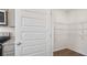 Walk-in pantry with wire shelving for organized storage next to kitchen at 8587 Secretariat Dr, Lithonia, GA 30058