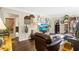 Inviting living room with hardwood floors, neutral walls, stylish decor, and comfortable seating at 1091 Napier St, Atlanta, GA 30316