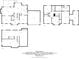 Complete floor plans showing layout of all floors of the home including measurements at 1079 Angel Ln, Powder Springs, GA 30127