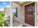 Inviting front porch with a stylish door and a cozy seating area at 5622 Laurel Ridge Dr, Atlanta, GA 30344
