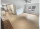 Open-concept living area with hardwood floors adjacent to a modern kitchen at 4023 Oak Crest Dr, Tucker, GA 30084