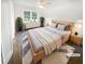 Comfortable main bedroom featuring a neutral color palette, hardwood floors and ample natural light at 4023 Oak Crest Dr, Tucker, GA 30084