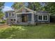 Charming two-story home with a welcoming front porch, blue siding, and well-maintained lawn at 1621 Northlake Springs Ct, Decatur, GA 30033