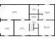 Detailed floorplan showcasing garages, laundry, bathroom, and bedroom layouts at 450 Ledbetter Rd, Villa Rica, GA 30180