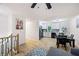 Kitchen and living room combo with new appliances, cabinetry and fixtures at 2099 Redbud Sw Ct, Marietta, GA 30008