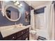 Classic bathroom with a vanity and shower-tub combination at 955 Juniper Ne St # 4127, Atlanta, GA 30309