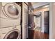 Laundry room with stackable washer and dryer units at 955 Juniper Ne St # 4127, Atlanta, GA 30309