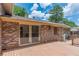 Relaxing outdoor patio with access to the backyard at 1737 Fontaine Dr, Jonesboro, GA 30236
