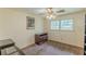 Empty bedroom with overhead fan and natural light from the windows at 1737 Fontaine Dr, Jonesboro, GA 30236