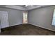 Spacious main bedroom shows view to ensuite bathroom at 3679 Waldrop Cliff Ln, Decatur, GA 30034