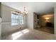 Bright dining room features lots of natural light and hardwood flooring at 5070 Maryland Nw Dr, Acworth, GA 30101