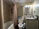 Bathroom with a shower-tub combination and vanity at 2275 Chestnut Log Loop, Lithia Springs, GA 30122