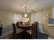 Cozy dining area with a round table, perfect for intimate meals and gatherings at 2275 Chestnut Log Loop, Lithia Springs, GA 30122