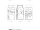 EMALINE floor plan of a 2,193 sq. ft. townhome featuring three levels, a two-car garage and a deck at 2197 Wexford Dr # 39, Atlanta, GA 30319